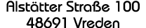 Alstätter Straße 100 48691 Vreden