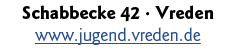 Schabbecke 42   Vreden www jugend vreden de