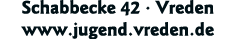 Schabbecke 42   Vreden www jugend vreden de